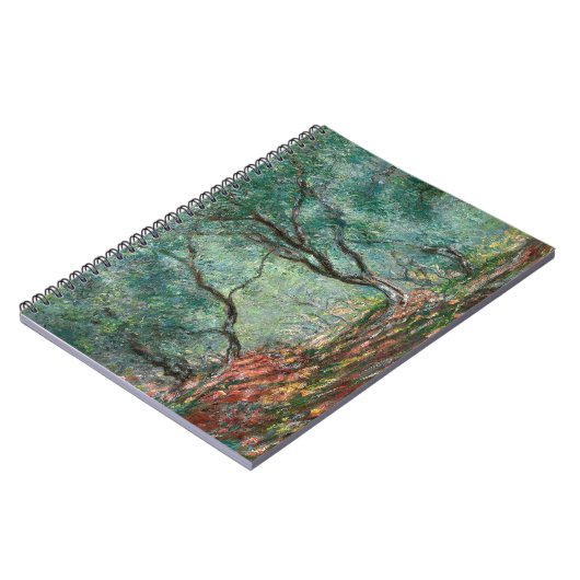 モレノガーデンズのオリーブの木(by Monet) ノートブック (左側)