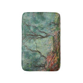 モレノガーデンズのオリーブの木(by Monet) バスマット (正面縦)