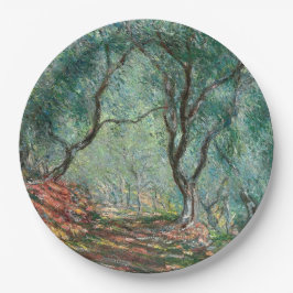 モレノガーデンズのオリーブの木(by Monet) ペーパープレート