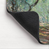 モレノガーデンズのオリーブの木(by Monet) マウスパッド (コーナー)