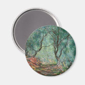 モレノガーデンズのオリーブの木(by Monet) マグネット (正面/裏面)