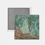 モレノガーデンズのオリーブの木(by Monet) マグネット (正面/裏面)