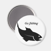 モレノフィッシュ – ゴー魚釣り マグネット (正面/裏面)