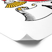 モレノ家紋 ポスター (角)