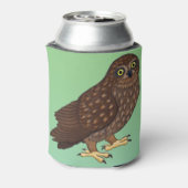 モレポークニュージーランドフクロウ 缶クーラー (缶裏面)