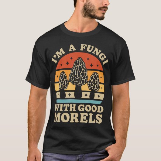 モレルの良いキノコ菌類学者です F Tシャツ (正面)