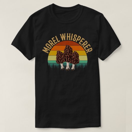 モレルウィスペラーキノコ狩り Tシャツ (デザイン正面)