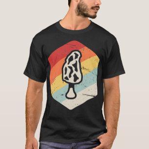 モレルキノコ狩りの採集方法 Tシャツ