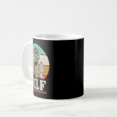 モレルキノコ狩りM.i.l.f.キノコ好き コーヒーマグカップ (正面左)