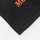 モレルキノコ狩りM.i.l.f.キノコ好き フリースブランケット (角)