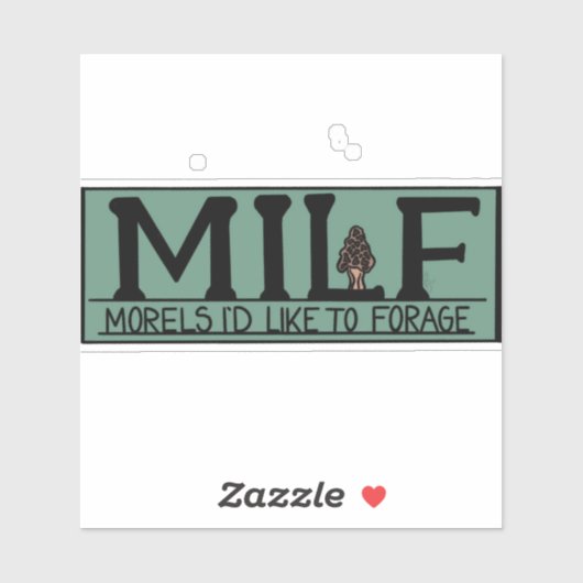 モレルキノコ シール (シート)