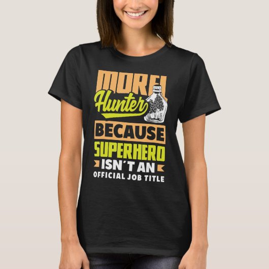 モレルハンターキノコ菌学研究 Tシャツ (正面)