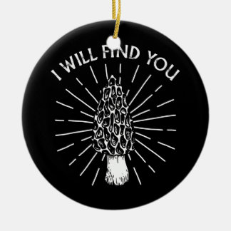 モレルマッシュおもしろいルーム狩りアウトドアサマー セラミックオーナメント