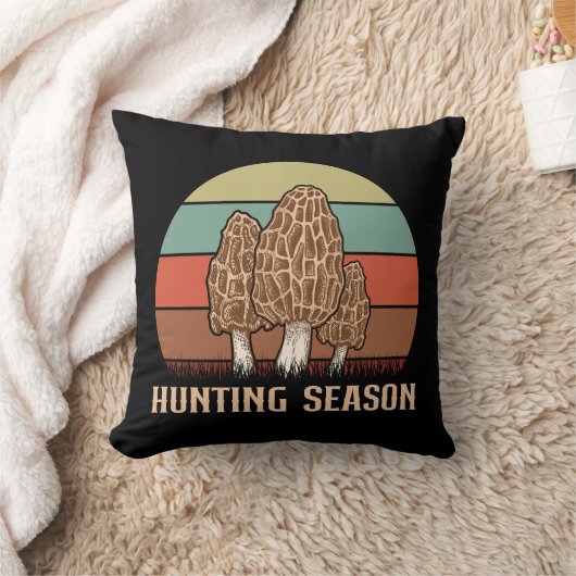 モレル菌枕 クッション (ブランケット)