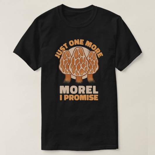 モレル菌 Tシャツ (デザイン正面)
