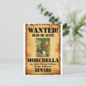 モレル – Wanted Poster ポストカード (スタンド正面)