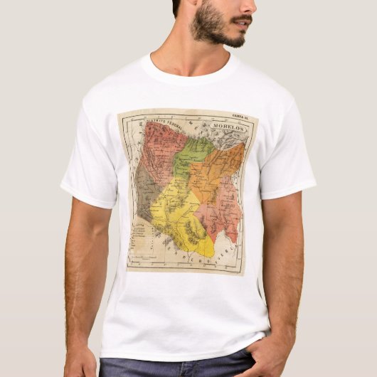 モレロス州、メキシコ Tシャツ (正面)