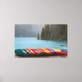 モレーヌレイクカヌー キャンバスプリント