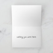 モレーヌレイクバンフ国立公園 カード (内部)