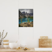 モレーヌ湖カナダ ポスター (キッチン)