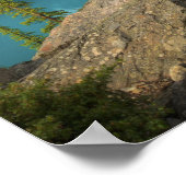 モレーヌ湖カナダ ポスター (角)