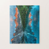 モレーヌ湖 ジグソーパズル (縦)