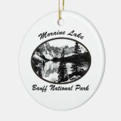 モレーヌ湖 セラミックオーナメント (左)