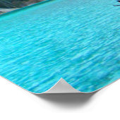 モレーヌ湖 ポスター (角)