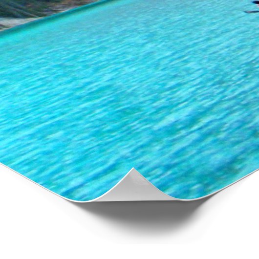 モレーヌ湖 ポスター (角)