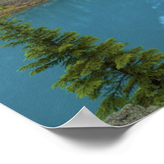 モレーヌ湖 ポスター (角)