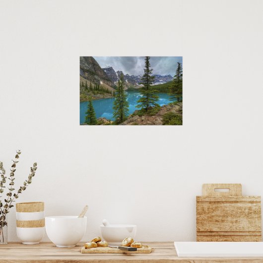 モレーヌ湖 ポスター (キッチン)