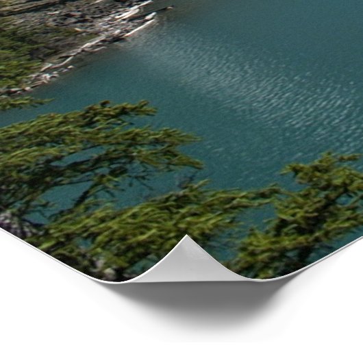 モレーヌ湖 ポスター (角)