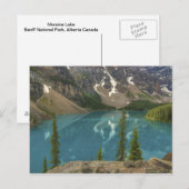 モレーヌ湖 ポストカード (正面/裏面)