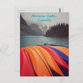モレーヌ湖 ポストカード (正面/裏面)