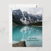 モレーヌ湖 ポストカード (正面/裏面)