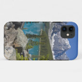 モレーン湖、カナディアンロッキー、アルバータ州、カナダ Case-Mate iPhoneケース (裏面(横))