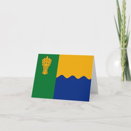 モレー州旗 カード (正面)