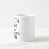 モレ誇りを持ったハウスの男の母親 コーヒーマグカップ (中央)