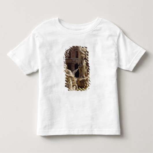 モロの噴水 トドラーTシャツ (正面)