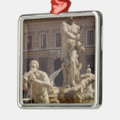 モロの噴水 メタルオーナメント (左)