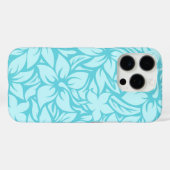 モロアベイハワイアンハイビスカストーンアクア Case-Mate iPhoneケース (裏面 (横))