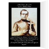 モロカイの聖ダミアングリーティングカード (内側 (左))