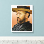 モロカイの聖ダミアン キャンバスプリント (インサイチュ (ウッドフロア))