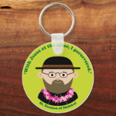 モロカイの聖ダミアン キーホルダー (正面)