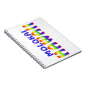 モロカイハワイ書レインボー ノートブック (右側)