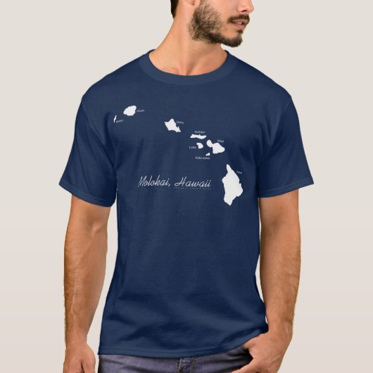 モロカイ ハワイ ハワイ諸島 Tシャツ (正面)