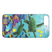モロキニコーブハワイアンウミガメ熱帯魚 Case-Mate iPhoneケース (裏面(横))