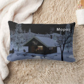 モロス – 霜 ランバークッション (ブランケット)