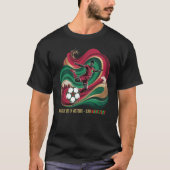 モロッコとアフリカ 2025 Tシャツ (正面)