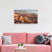 モロッコのアトラス絵を描サン キャンバスプリント (インサイチュ (リビング))